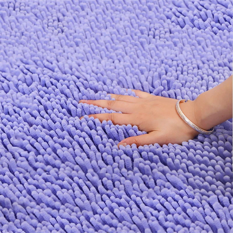 Несколько моделей синель коврик для ванной мягкий удобный Абсорбент Кухня гостиная ковер Микрофибра Ванная комната Нескользящие коврики