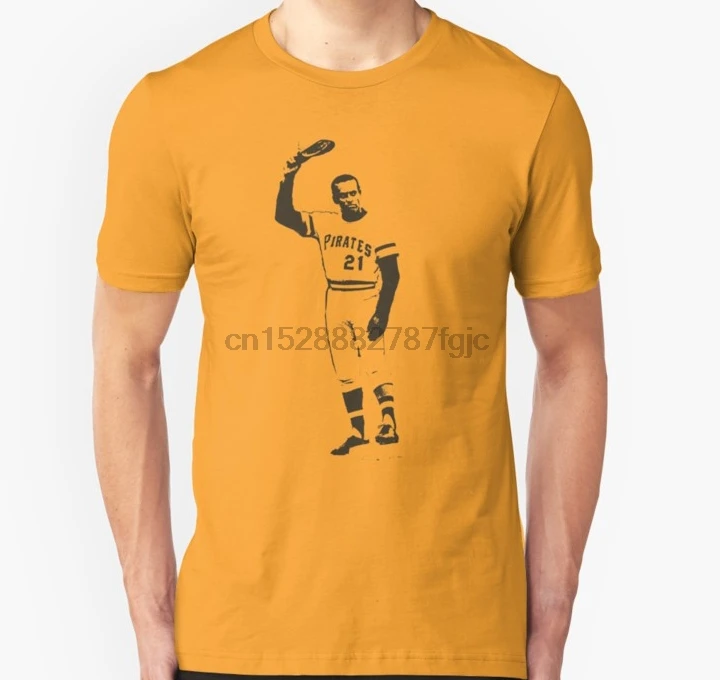 

Men Short sleeve tshirt Roberto Clemente Arriba Black Stencil Unisex T Shirt Women t-shirt