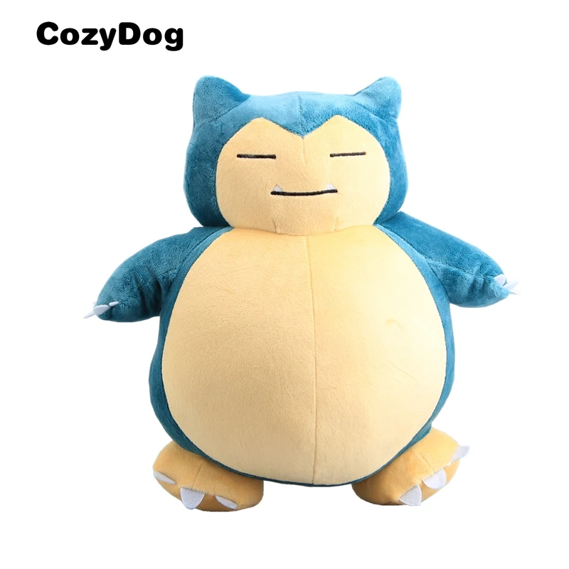 

New Arrival 12 Inch Anime Snorlax Plush Toy Soft Animal Doll Mouth Open Style Kawaii Toys for Children Gift