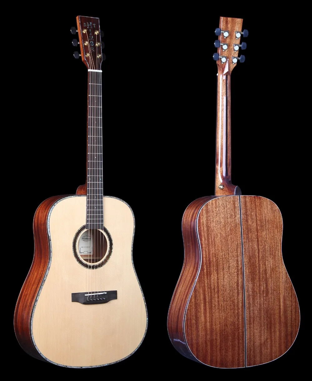 

Himor HM900SS 41 Inch full solid wood acoustic guitar, guitarra