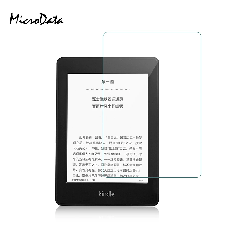 9H полная защита экрана закаленное стекло для Kindle paperwhite 1 2 3 6 дюймов ультра тонкая 0