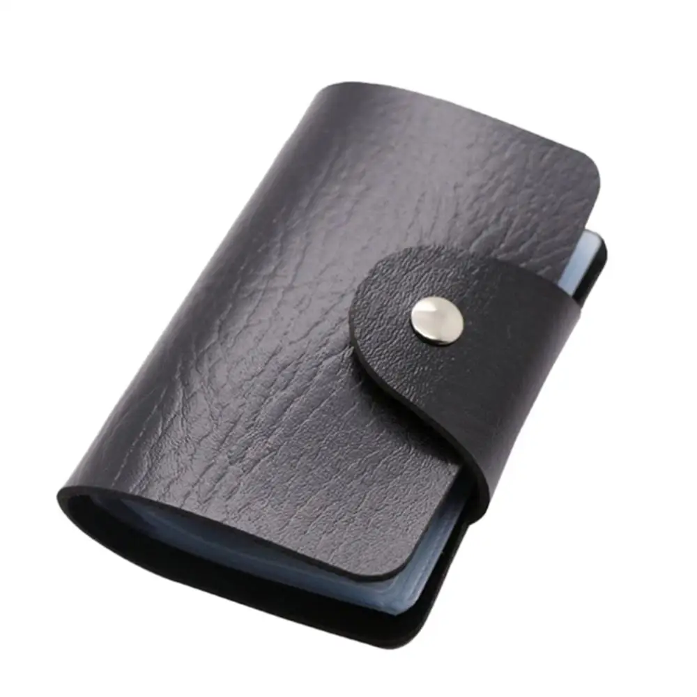 

PU Leather Function 12 Bits Card Case Business Card Holder Bag for Men Women Credit Passport Card Bags ID Passport Wallet Bolsas