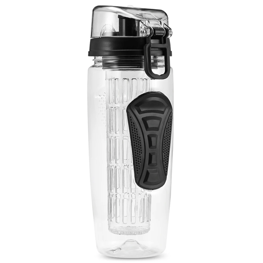 1000ml/32oz Portable Water Bottle Fashion Design Detachable Fruit