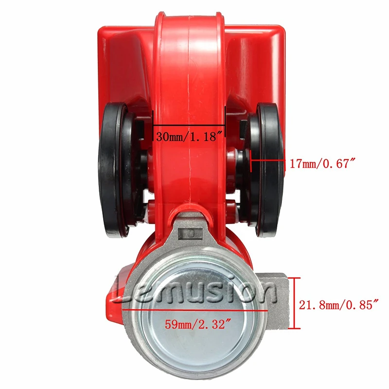 Бумблок автомобильный двухцветный улиточный Воздушный Рог динамик 12 в 130 дБ для Skoda Octavia A5 A7 2 Lexus Bmw F30 X5 E53 F10 E34 Lada Granta