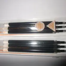 10 шт Черный пластик Pk/2 G2 Гелевая Ручка-роллер Сменные стержни для ручек, не касайтесь кончиком 0,6 мм, 11,1 см