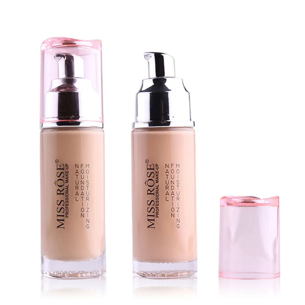 

Miss Rose Brand Face Makeup Base Liquid Foundation BB Cream Concealer Foundation Primer Easy to Wear Moisturizer #264813