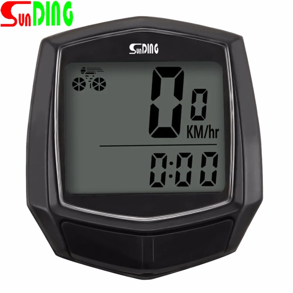 SUNDING SD-573C1 Mini Waterproof Wireless Bicycle Computer Stopwatch