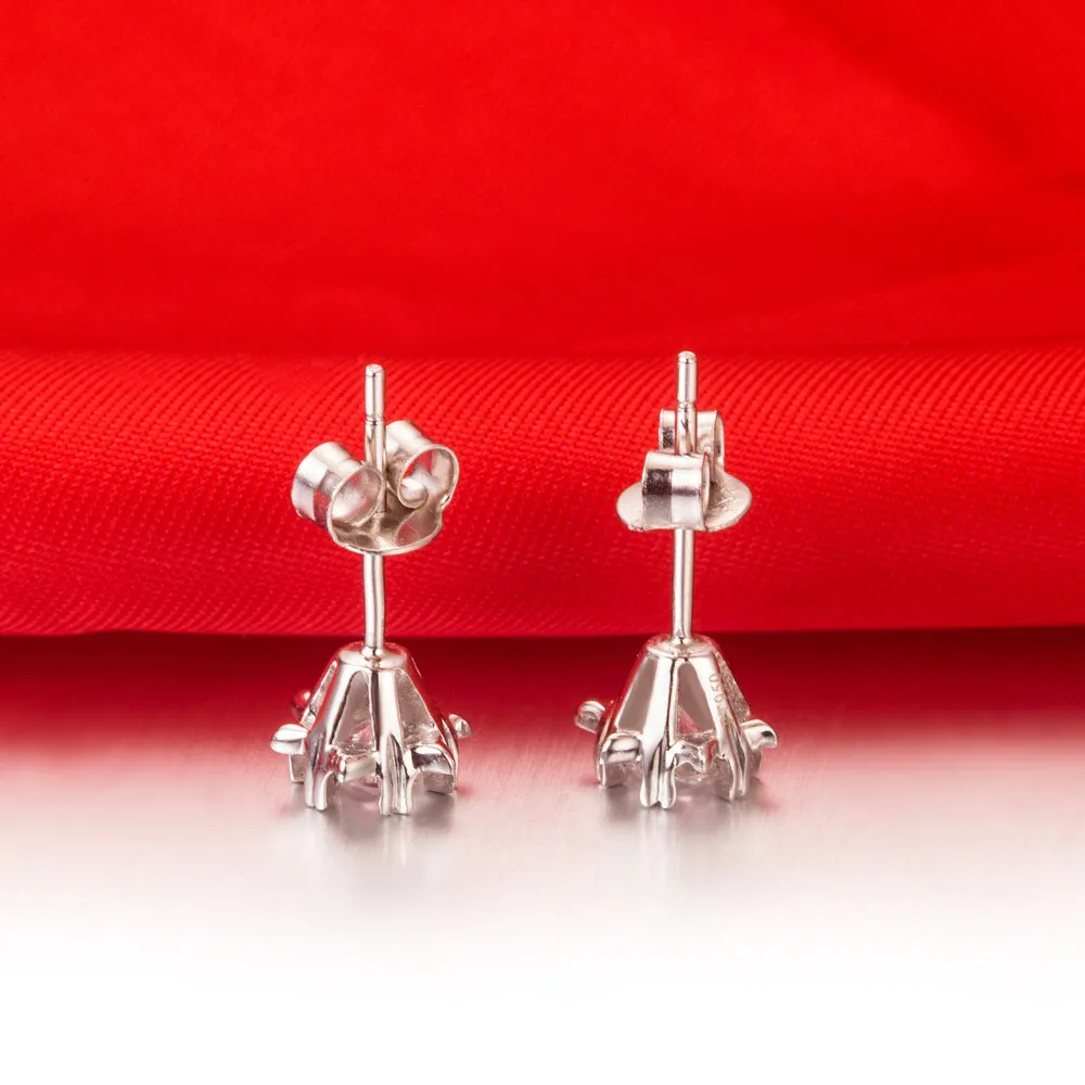 Серьги гвоздики с имитацией бриллианта 18 К 0 3 карат|gift engraver|jewelry gift pouchgift bags for cheap |