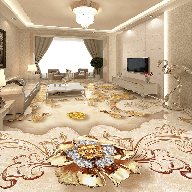 Beibehang di grandi dimensioni personalizzato pavimenti in europeo ... Pavimenti di lusso
