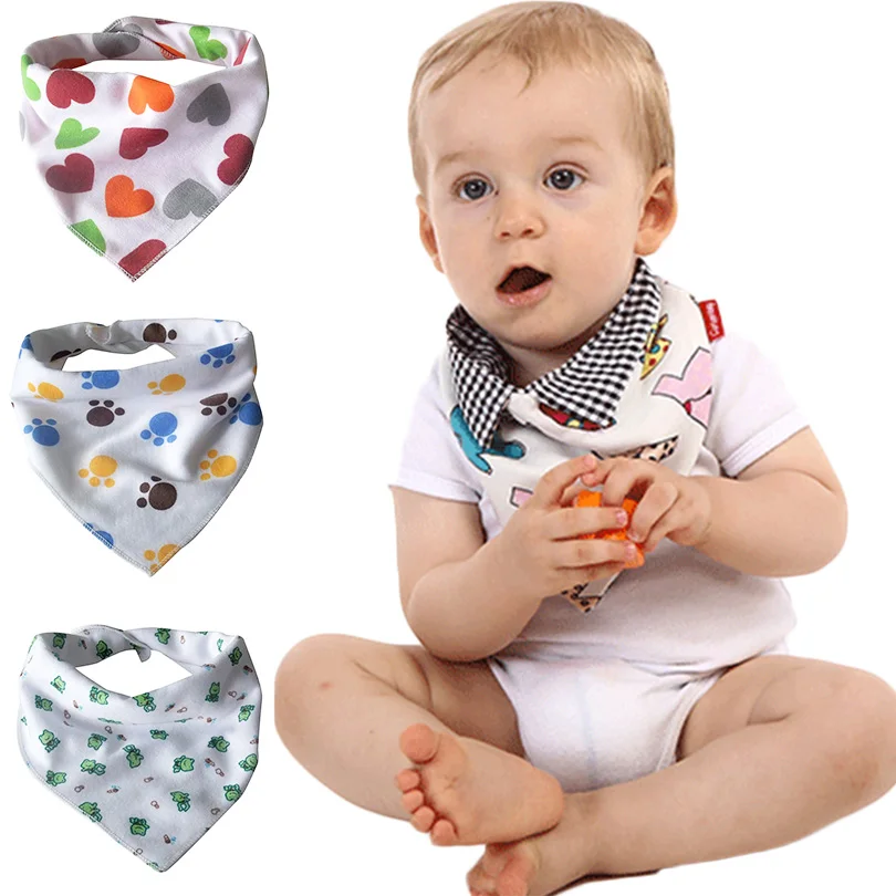Home & Garden Layers Cotton Gauze Kids Towel Feeding Baby Clothing Bibs