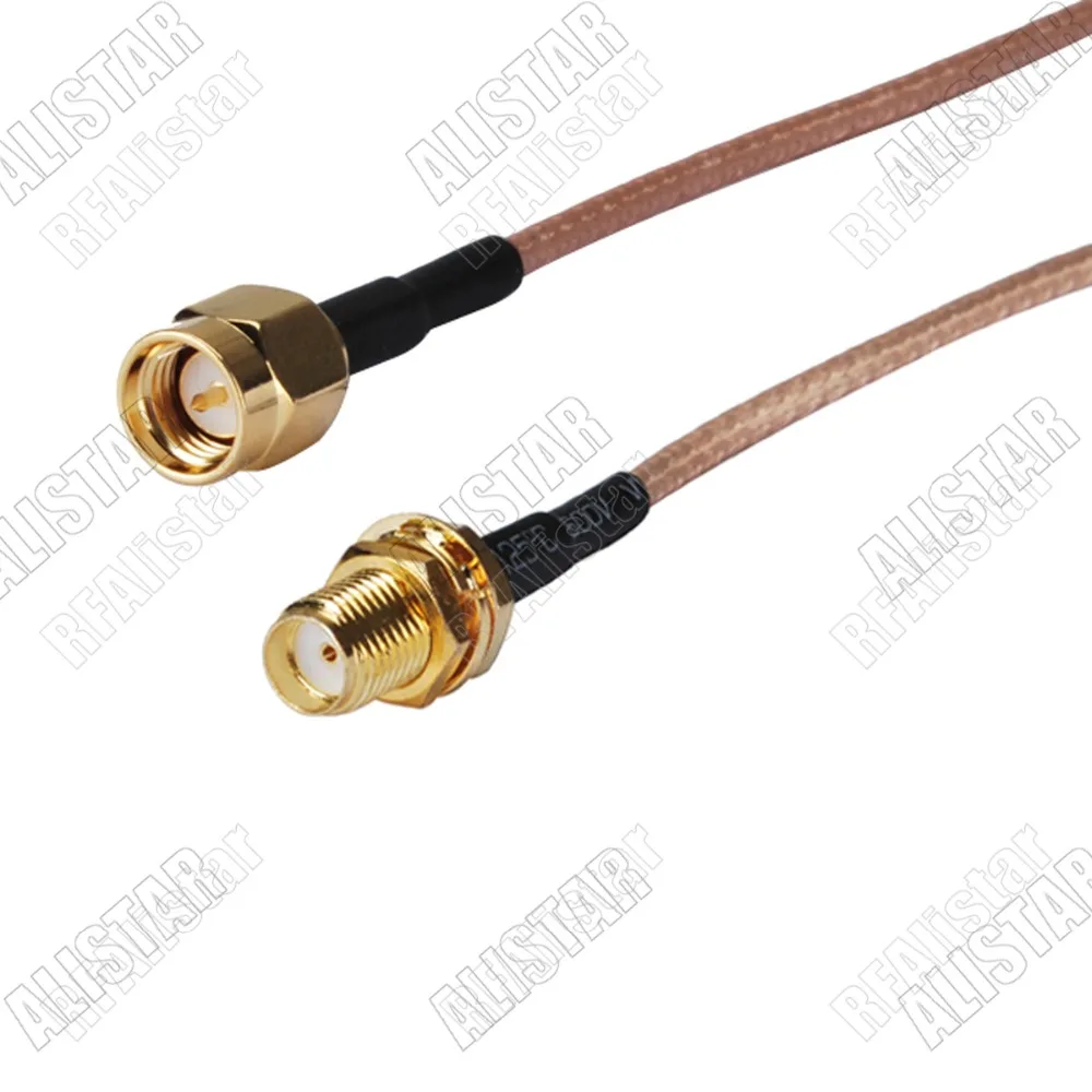 SMA гнездо штекер прямой RG316 RF отрезок коаксиального кабеля в сборе для Wifi антенны