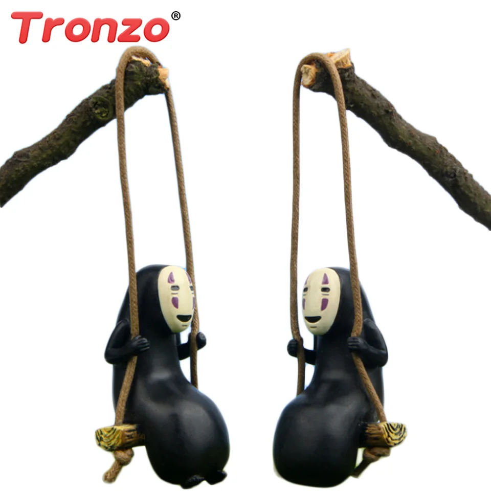 

Tronzo Action Figure 1Pc Ghibli Spirited Away Figure PVC No Face Man Miyazaki Hayao Kaonashi Figure Toy Collectible Model Gift