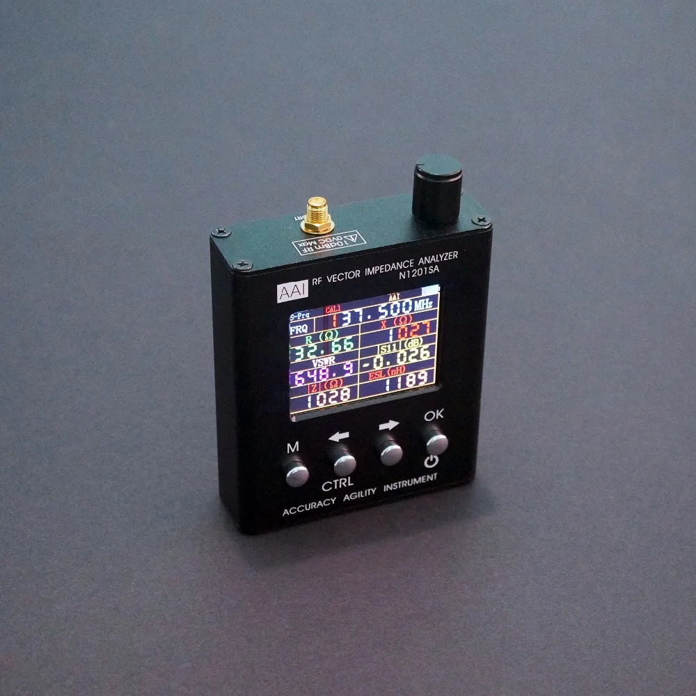 N1201SA 140 МГц 2 7 ГГц UV RF векторное сопротивление ANT КСВ антенна анализатор метр