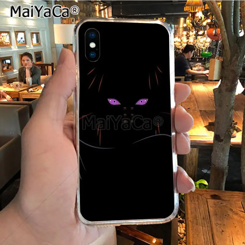 Мягкий чехол для телефона MaiYaCa Naruto Pain из ТПУ чехол для iPhone 8 7 6 6S Plus X XR XS MAX 5s SEcase shell - Цвет: 8