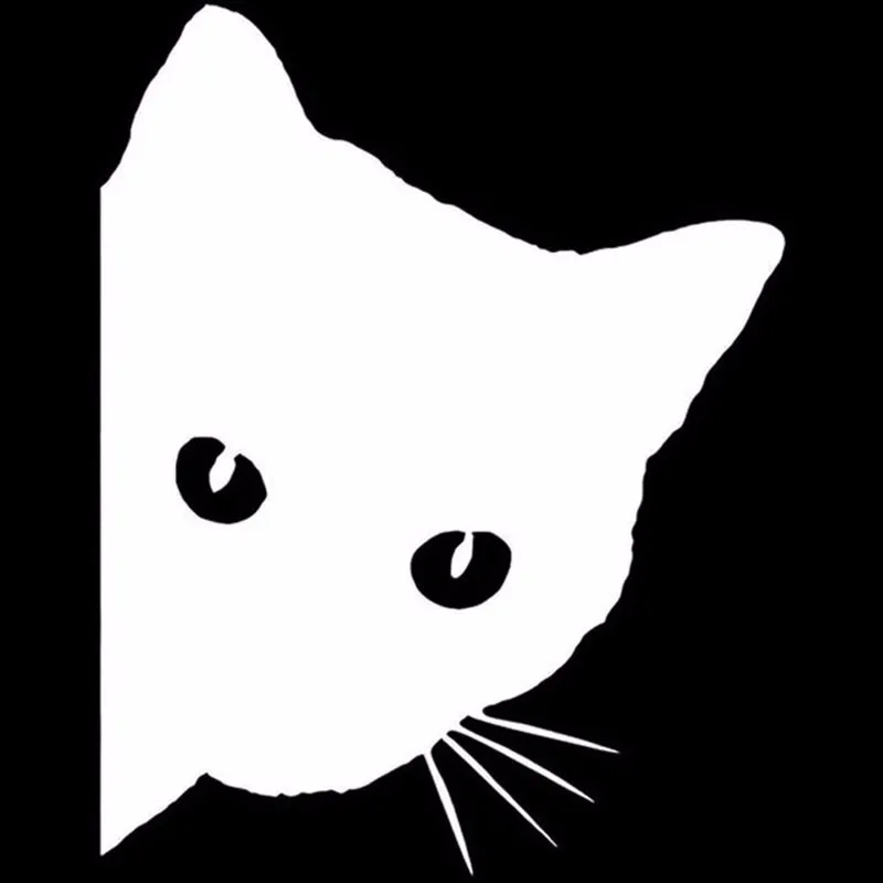 JIUWAN 15*12 см для автомобилей стильный забавный Cat стикеры 3D животных винил