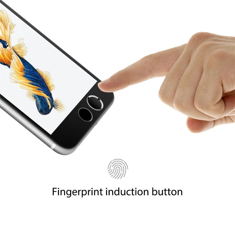 10 шт. наклейка на сенсорную ID кнопку для Apple IPhone 5 5S SE 6 S 7 8 Plus IPad мобильный телефон