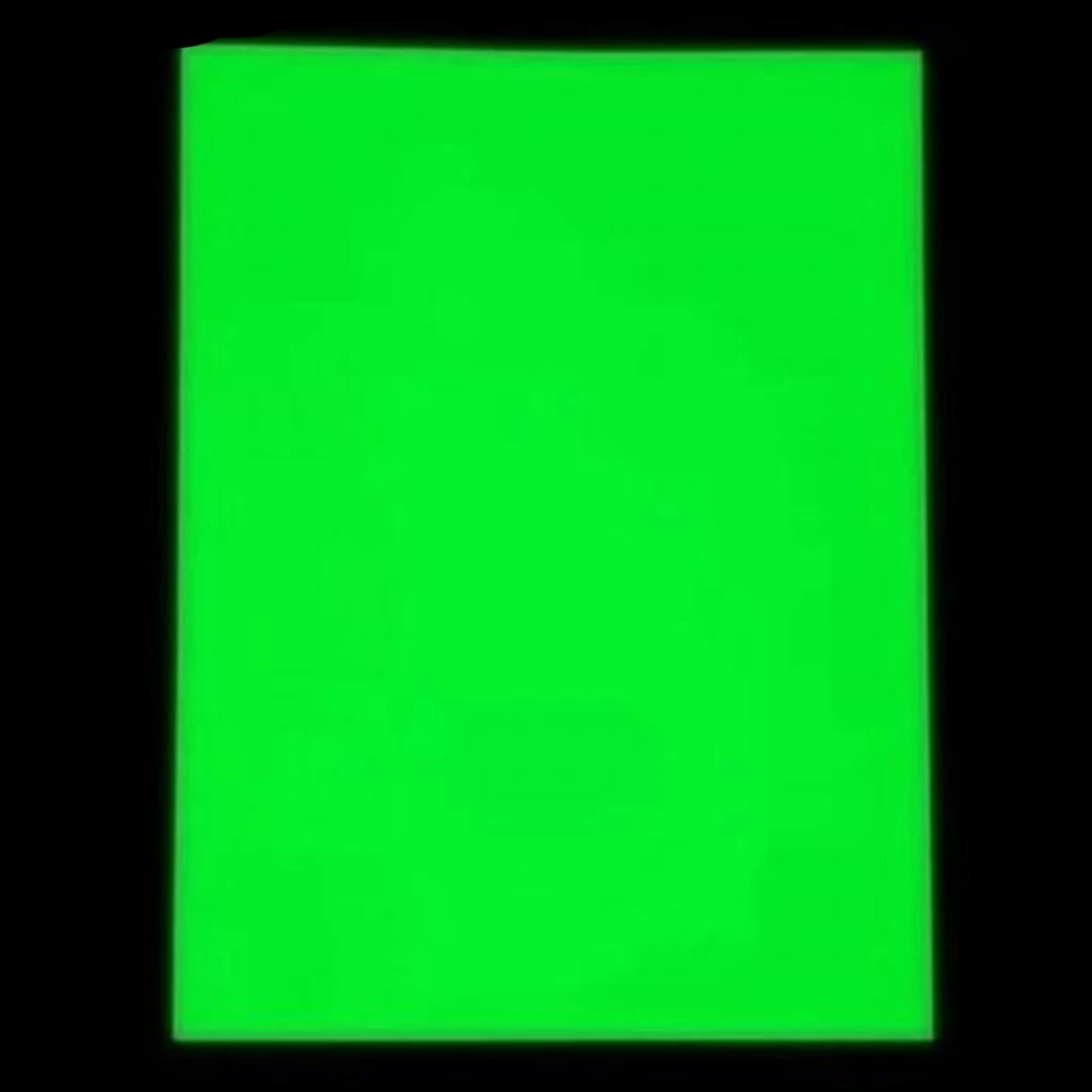 Anime Action Figure Model Green Luminous Paper Sticker for Gundam Models Body DIY Accessory