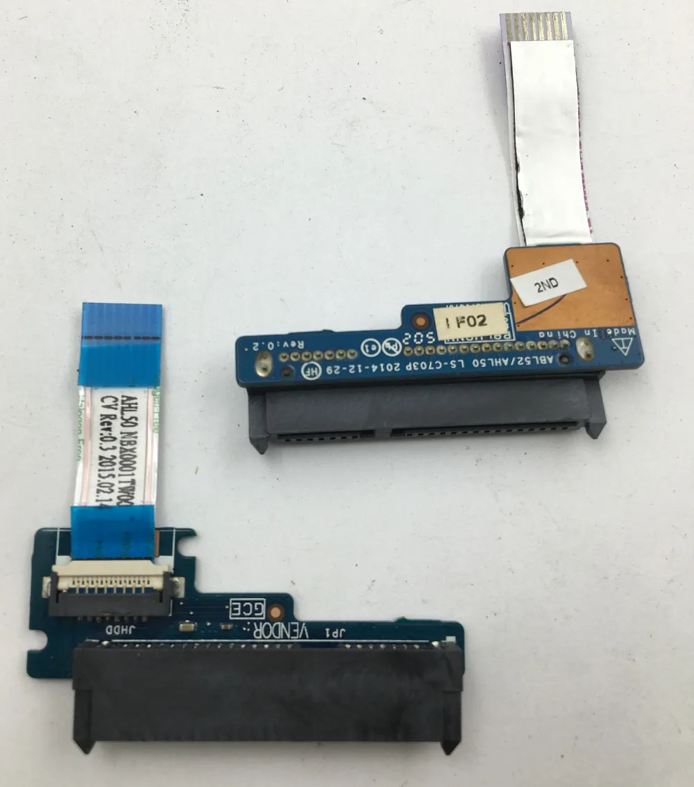 WZSM Laptop font b HDD b font Cable board for HP 15 AC 15 AC121DX Hard
