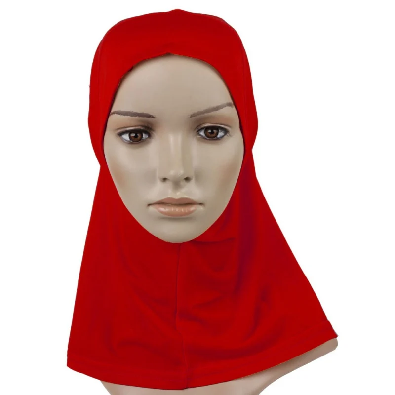 

Fashion Women Under Scarf Hat Cap Bone Bonnet Islamic Hijab Head Wear Band Neck Chest Cover