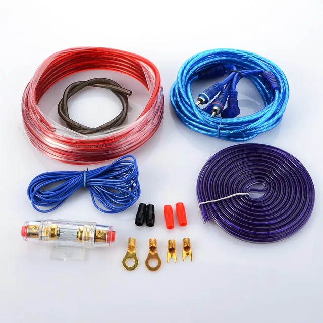 Best Price Power line car modified stereo wire subwoofer line Car amplifier set of line6GA