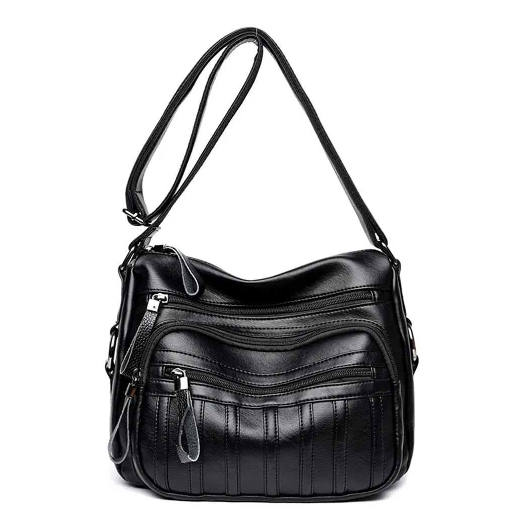 

High Quality Women Crossbody Leather Sling Shoulder Bag Tote Purse Handbag Messenger Satchel