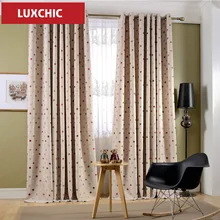 Rustic Floral Herb Printed Linen Curtains for Living Room Bedroom Kitchen Elegant Window Curtains Drapes Fabric Custom Made