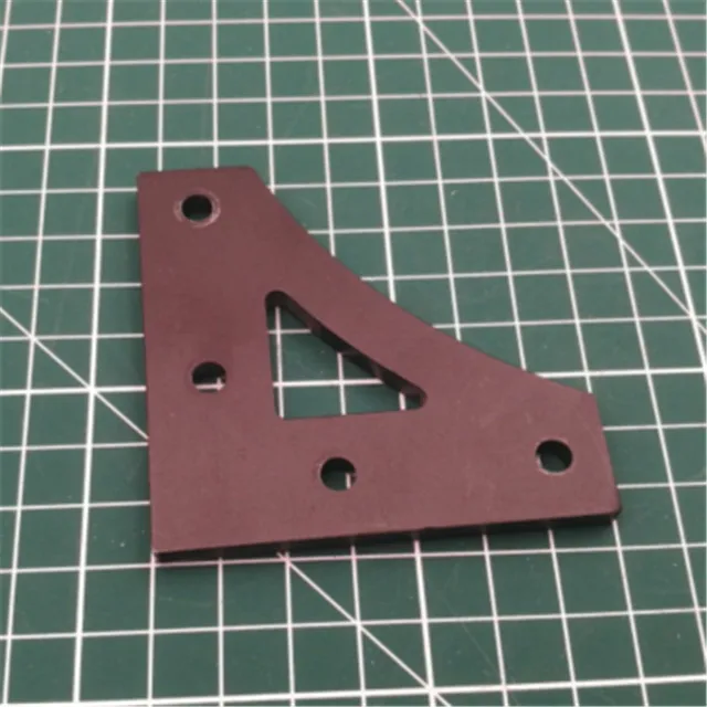 Special Price 1pcs V-slot Black Angle Corner Connector Angle Bracket Frame corner plate for CNC CNC mill 3D printer DIY parts Special Price 1pcs V-slot Black Angle Corner Connector Angle Bracket Frame corner plate for CNC CNC mill 3D printer DIY parts
