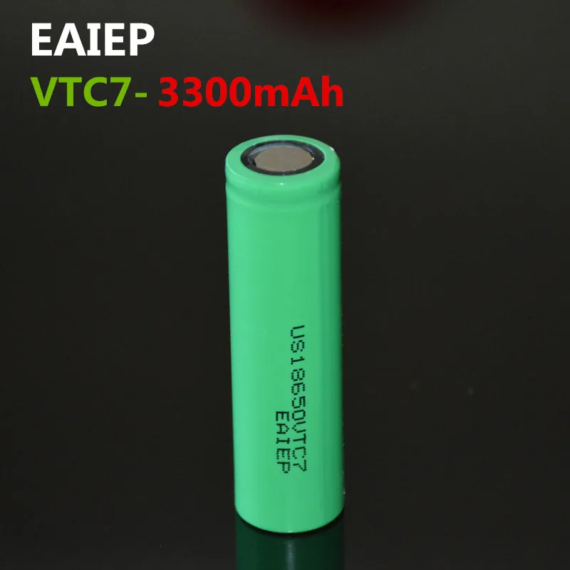 EAIEP VTC7 3 7 в 3300 мАч литий ионная аккумуляторная батарея 18650 US18650VTC7 30A электронный