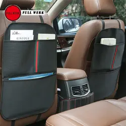 2 шт.. Оксфорд автомобильное сиденье задний органайзер мульти-карман сумка для хранения универсальный для большинства автомобильных