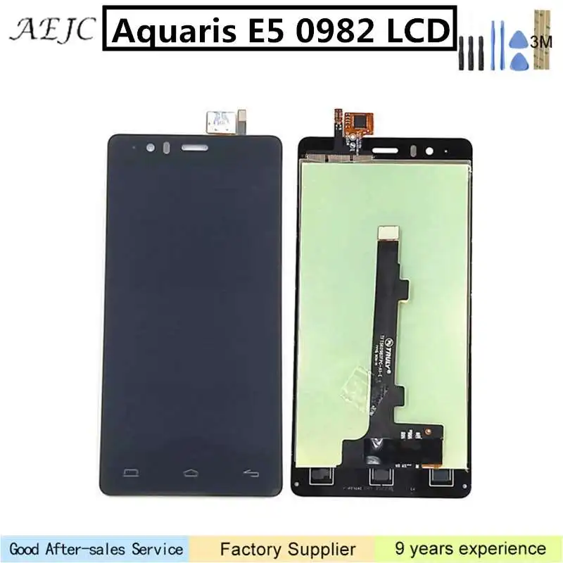 5 0 &quotдля BQ Aquaris E5 4G 0982 TFT5K0982FPC A2 E ЖК дисплей с кодирующий