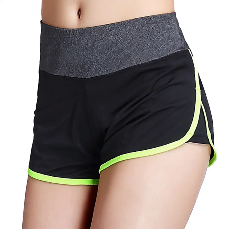 Женские спортивные шорты для спортзала, фитнес-браслет, женские обтягивающие шорты для йоги, летние штаны для бега трусцой, короткие штаны - Цвет: G