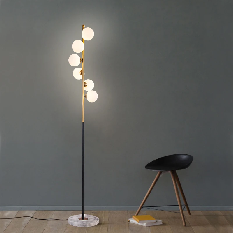 floor standing bubble lamp