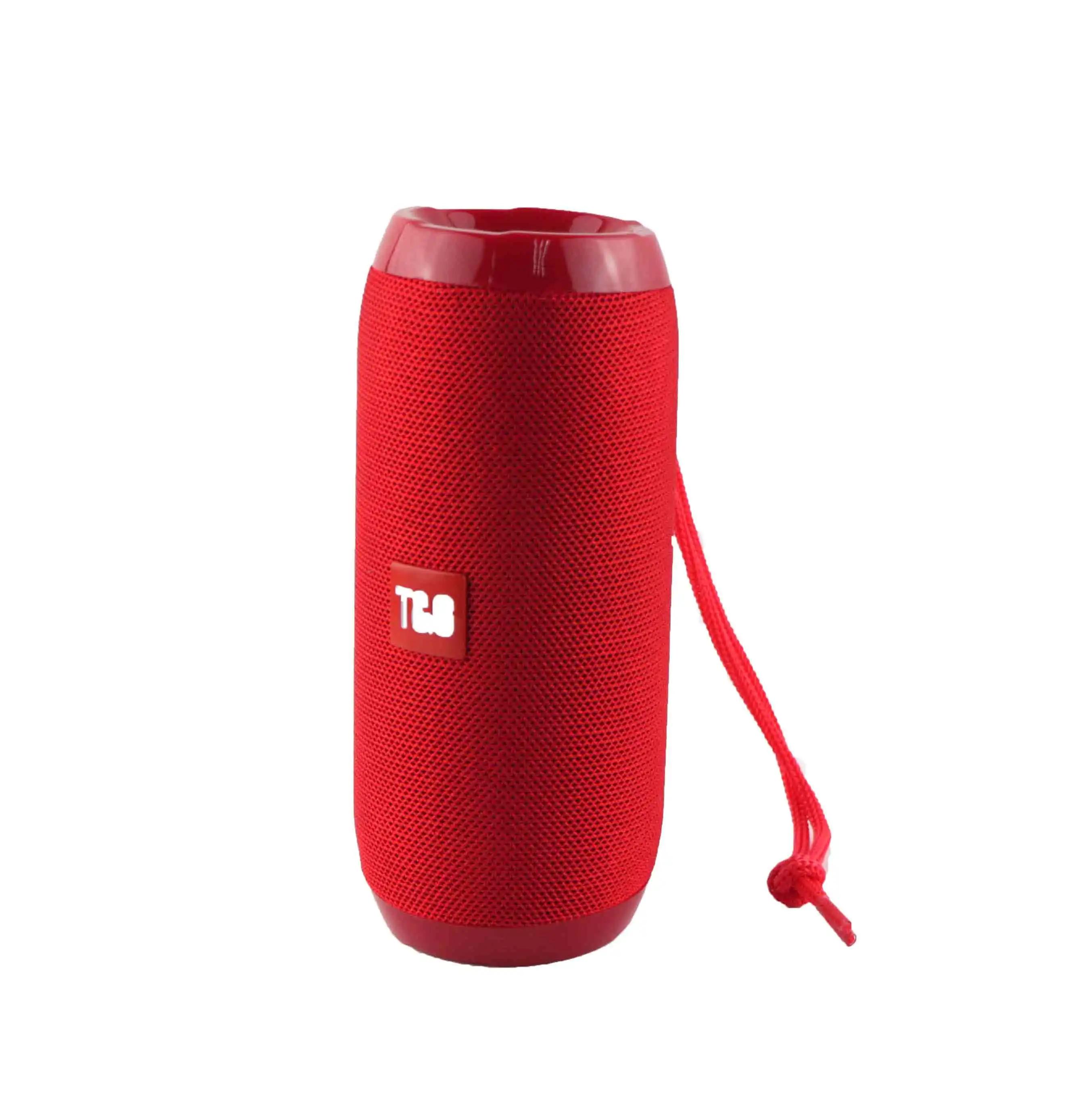 TG117 Bluetooth Outdoor Speaker Sports Waterproof Portable Wireless Loudspeaker Box Support TF Card FM Radio Aux Input - Цвет: red