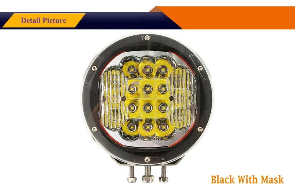 Sale 90W 7inch Round LED Driving Light 12V Spot Beam for Off Road Wrangler JK TJ Cherokee XJ GMC Raptor F-150 F-250 F-350 F-650 X8pcs 1