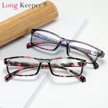 Длинные хранительские очки для чтения Пресбиопия очки диоптрия гиперопия защита по рецепту
