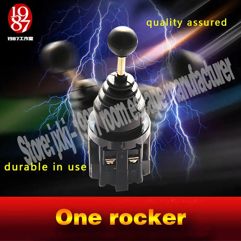 Real life room escape prop takagism game jxkj 1987 one roker swith pull the rocker to