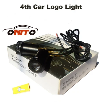 

2pcs 12v 10W Car LED Door Logo Lamp Auto Ghost Shadow Light aluminum cover For nmw audi benz skoda volvo vw peugeot Renault ETC