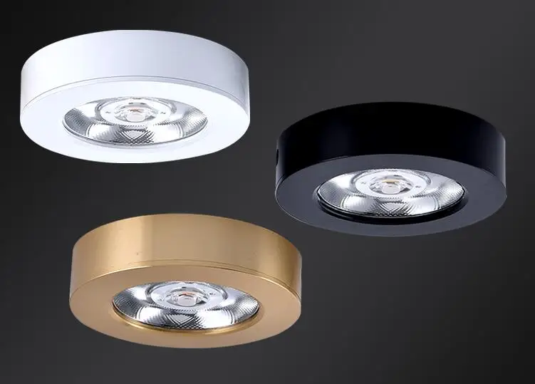 Dimmable высокой Мощность GU10 5 Вт Светодиодный свет лампа потолочный светодиодный светильник Светодиодный точечный светильник 85-265 V