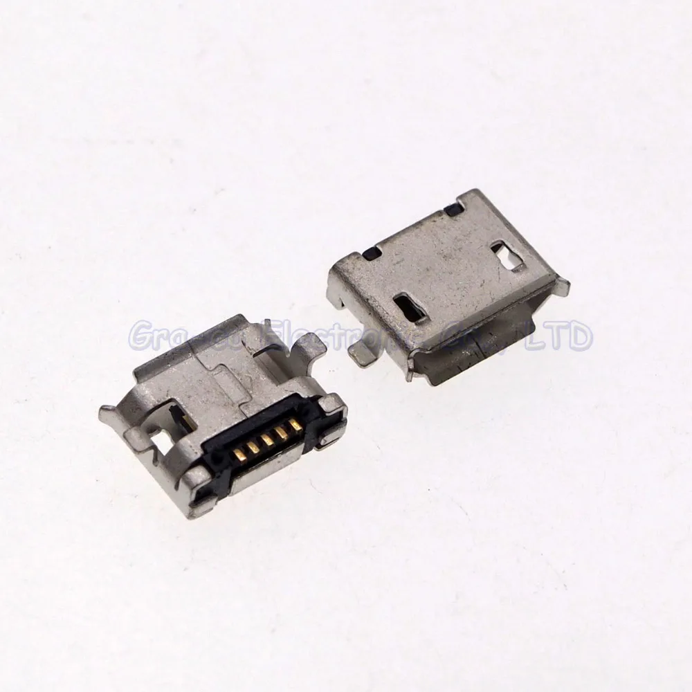 50pcs Micro USB Jack Connector micro 5P USB Port MK5P usb female socket