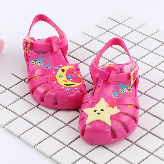 2018 Children Jelly Sandals Summer Shoes Kids Baby Boys Girls Sandals