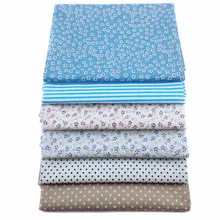 Syunss 6 шт. 50 см x 50 см синяя однотонная хлопковая ткань для рукоделия, шитья, рукоделия, тильда, куклы, текстиль, ткань tecido, тюль, тела, пэчворк