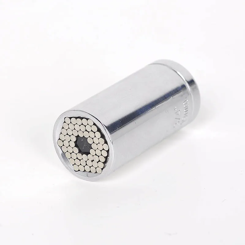 2 Piece Universal Gator Socket Adapter Grip with Power Drill Adapter Set Socket Power Drill Adapter Reflex Tool Kit