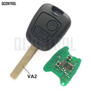 

QCONTROL Car Door Lock Remote Key Suit for CITROEN C2, C3 Pluriel 2003 - 2006, 2 Buttons