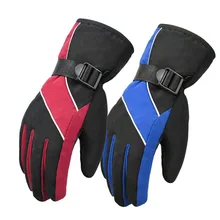 Корейская версия взрослых зимние лыжные перчатки для мужчин и женщин, для альпинизма, верховой езды, холодной погоды, толстые теплые