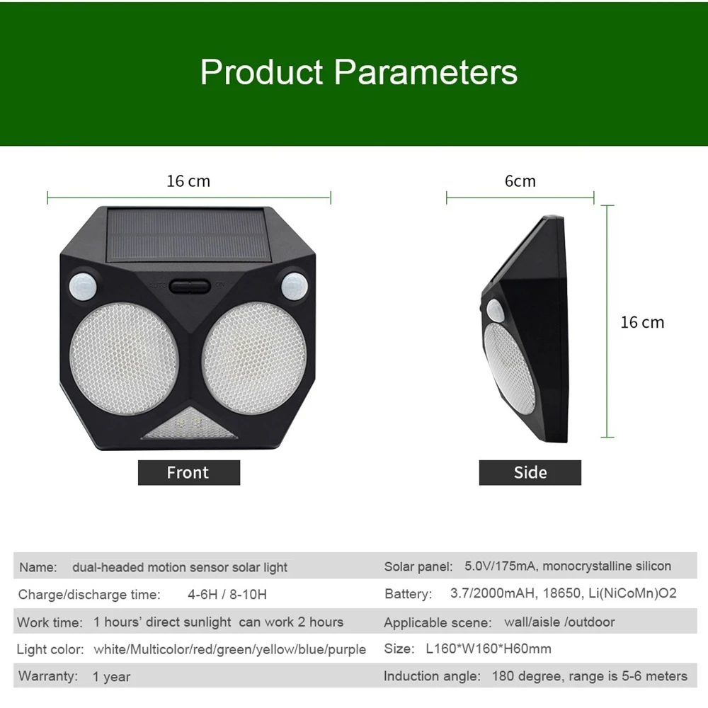 Solar ao ar Sensor de Movimento à Prova Luz de Segurança Livre Drágua Jardim Lâmpada Solar Rgbw Led Dupla Pir Luz 4 Luz solar ao ar livre sensor de