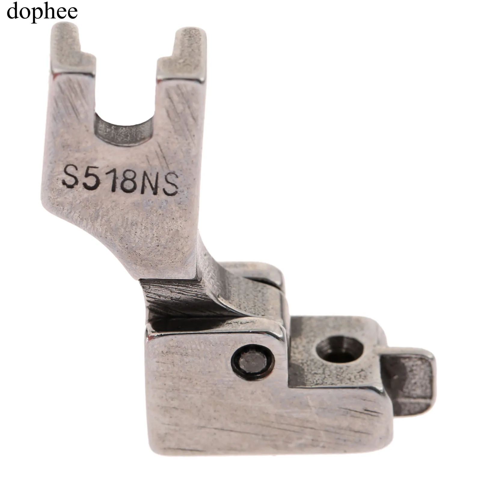 Dophee Zipper Presser Foot 1pc Steel S518ns Invisible Zipper Feet With