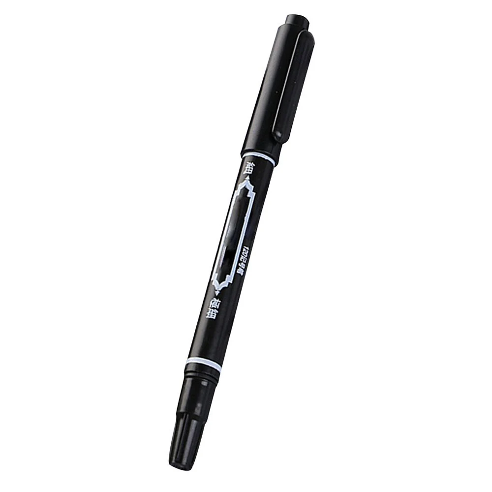 1 шт. эскиз двухсторонний маркер ручка для рисования художественные канцелярские принадлежности разные размеры наконечника - Цвет: black