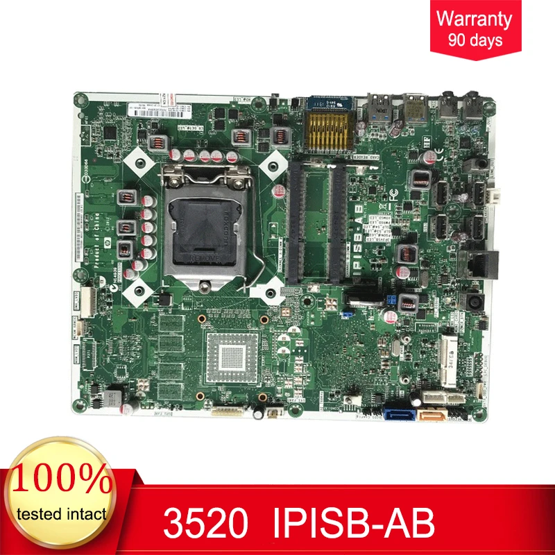 

For HP Pro All-in-One 3520 PC Motherboard IPISB-AB PN 703643-001 703643-501 703643-601 697523-001 100% Tested Fast Ship