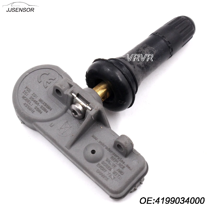 

Yaopei 4 шт./лот Новый высокое качество шин Датчики давления TPMS для scangyong 4199034000 41990-34000 433 мГц