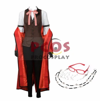 

Best Set~ Black Butler-Kuroshitsuji Grell Sutcliff Cosplay Costume & Glasses mp000077